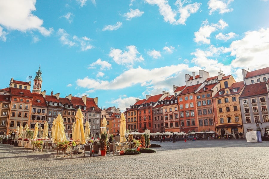 Old Town Market Place, Warsaw