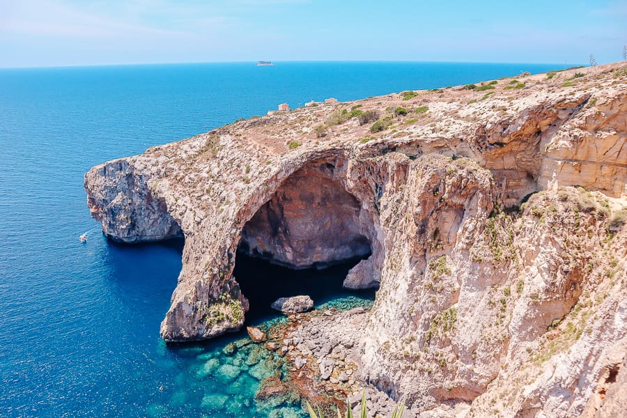 malta holiday tips - blue grotto