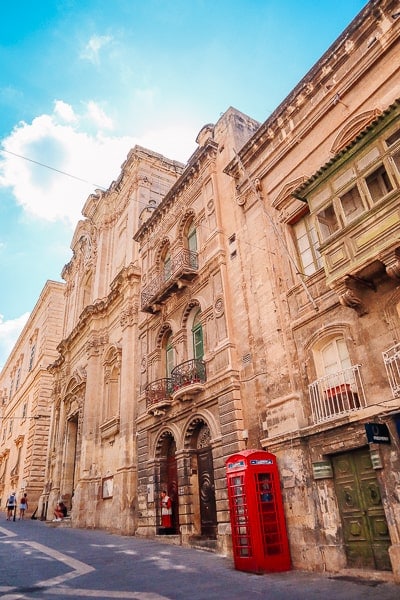 valletta streets