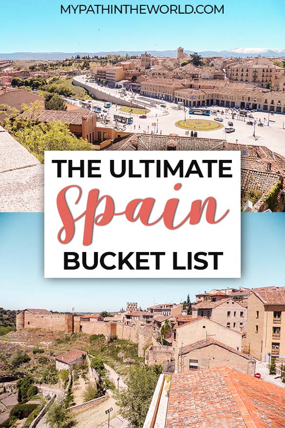 The ultimate travel Spain bucket list: all the things to do in Spain and places to visit in Spain!