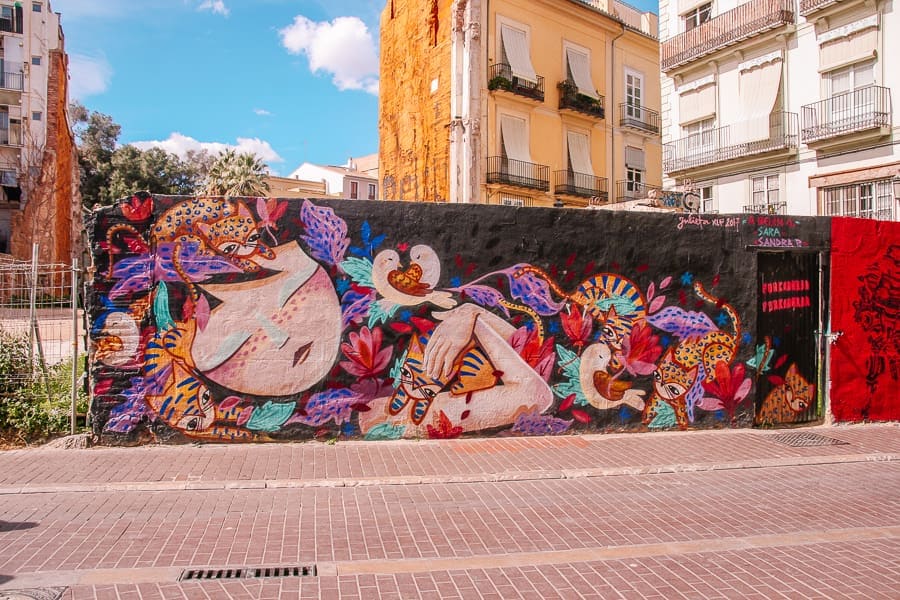 street art in Valencia