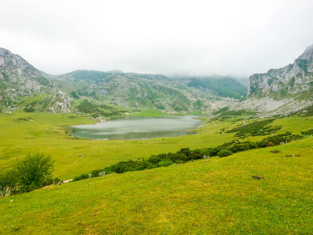 One of the lakes at Covadonga Lakes, northern Spain