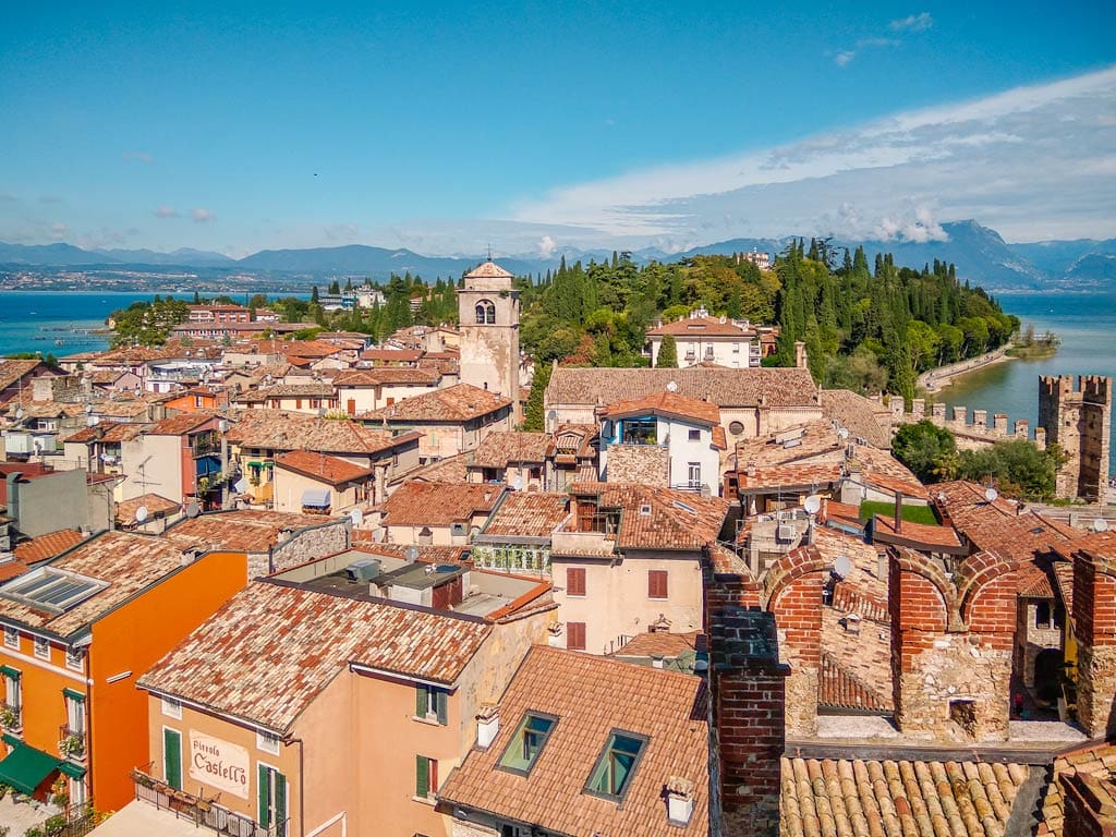 Town views from Sirmione's Castle