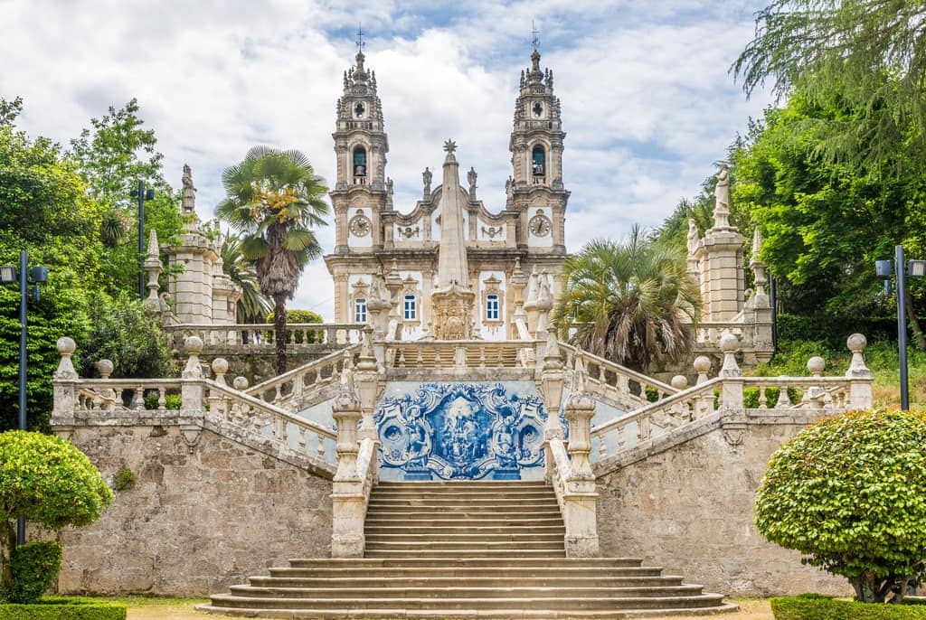 Sanctuary of Our Lady of Remedios in Lamego, Portugal