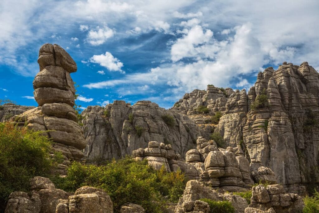 Hidden gems in Andalucia - rock formations of El Torcal de Antequera