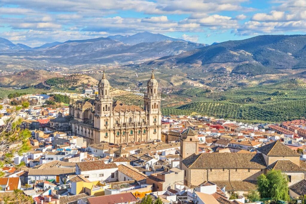 City of Jaen from above