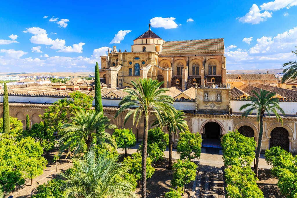 Cordoba's Mezquita from above