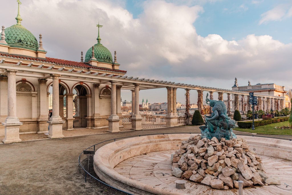 Castle Garden Bazaar in Budapest