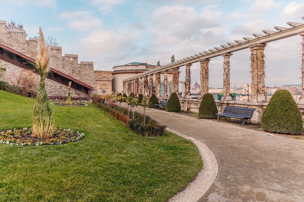 Castle Garden Bazaar in Budapest