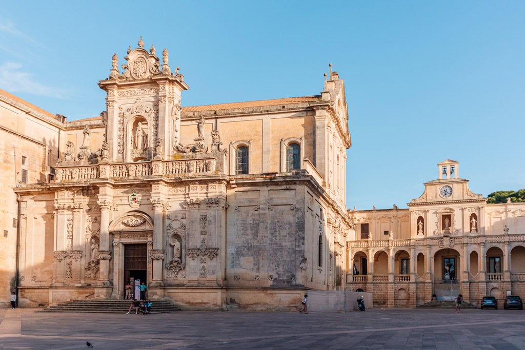 Piazza del Duomo in Lecce Italy