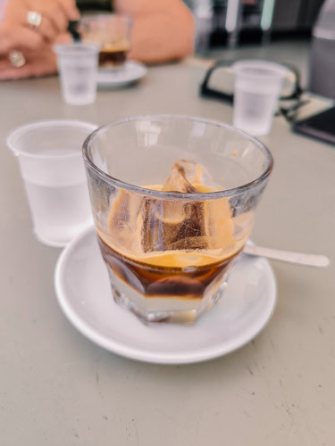 a smal cup of caffe leccese