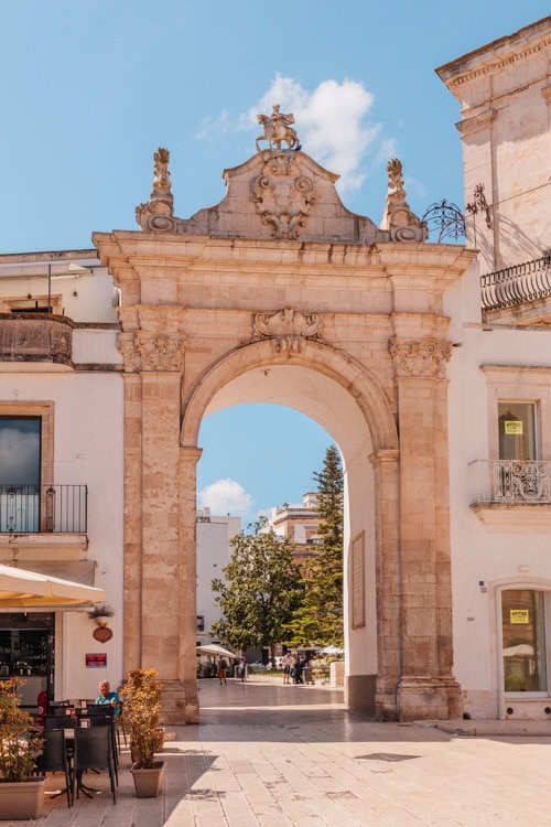 Porta Santo Stefano in Martina Franca